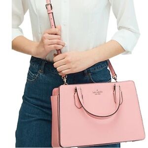 🌸 Kate Spade Laurel Way Reese Leather Crossbody Bag Purse Handbag 🌸